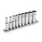 Steelman 9-Piece 3/8" Drive Deep 6-Point Chrome SAE Socket Set 78214 - alternate 1